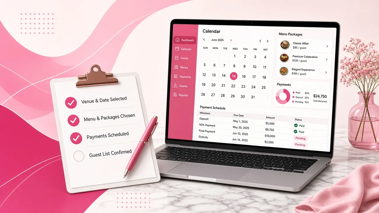 Best Event Management Software in Pakistan: Banquet, Marquee & Farmhouse Checklist