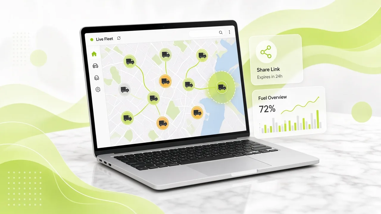 إطلاق SmartTrack: تتبع أساطيل GPS دون تطبيق مقفل بالمورّد