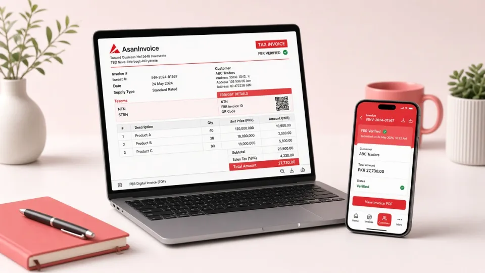 AsanInvoice software product preview