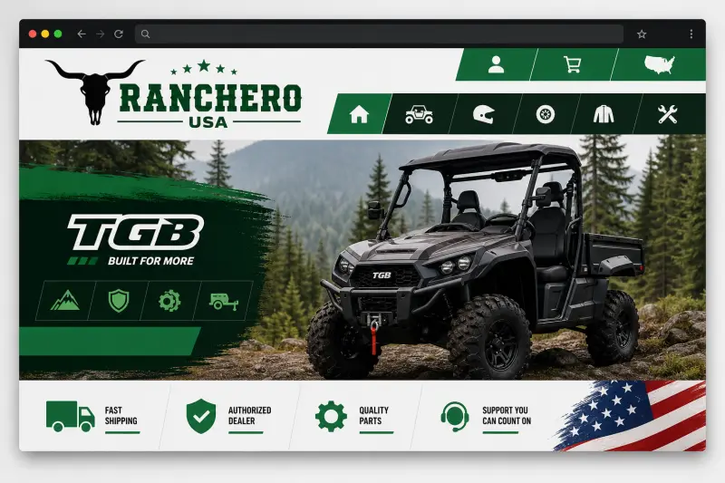 Ranchero USA website preview
