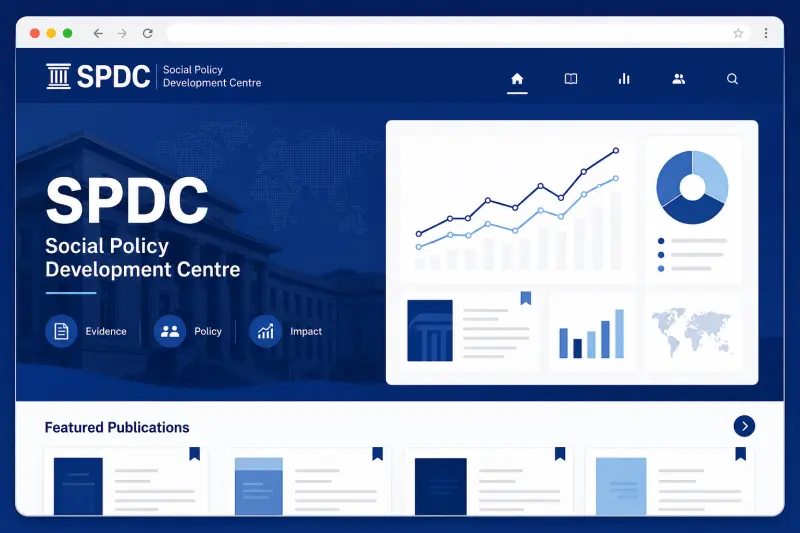 SPDC website preview